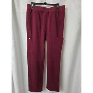 Figs Scrub Pants Womens Large Traditional Collection Pockets Elastic Waist Comfy